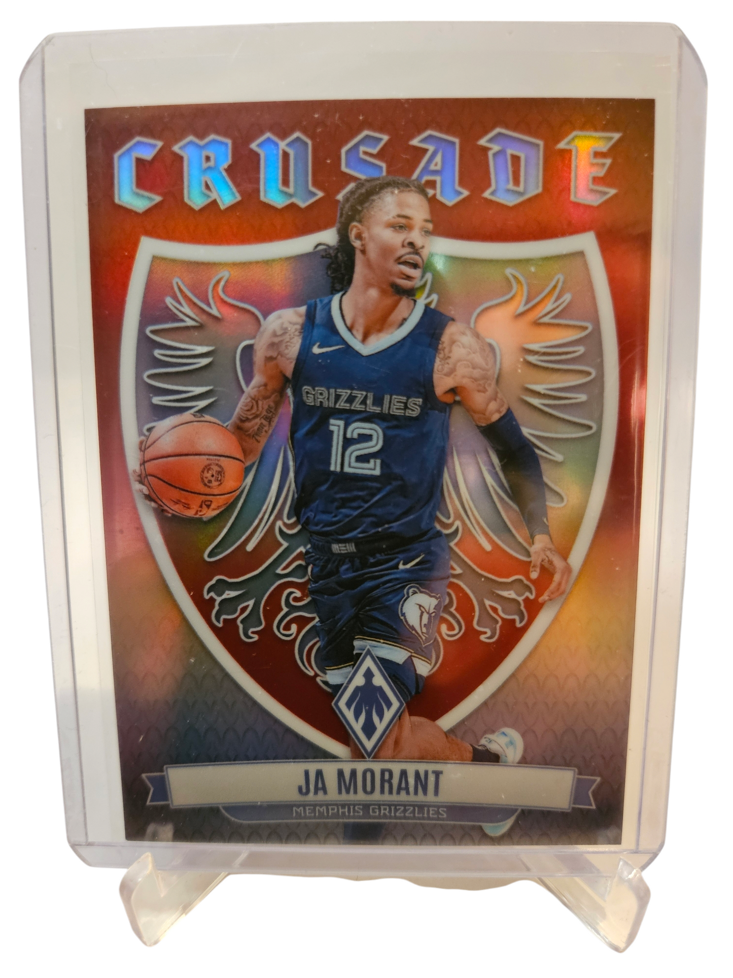 2023-24 Panini Phoenix #21 JA Morant Crusade Red 97/125