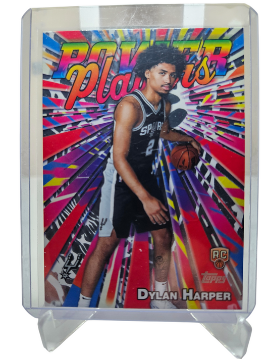 2025-26 Topps #PP-18 Dylan Harper Rookie Card Power Players