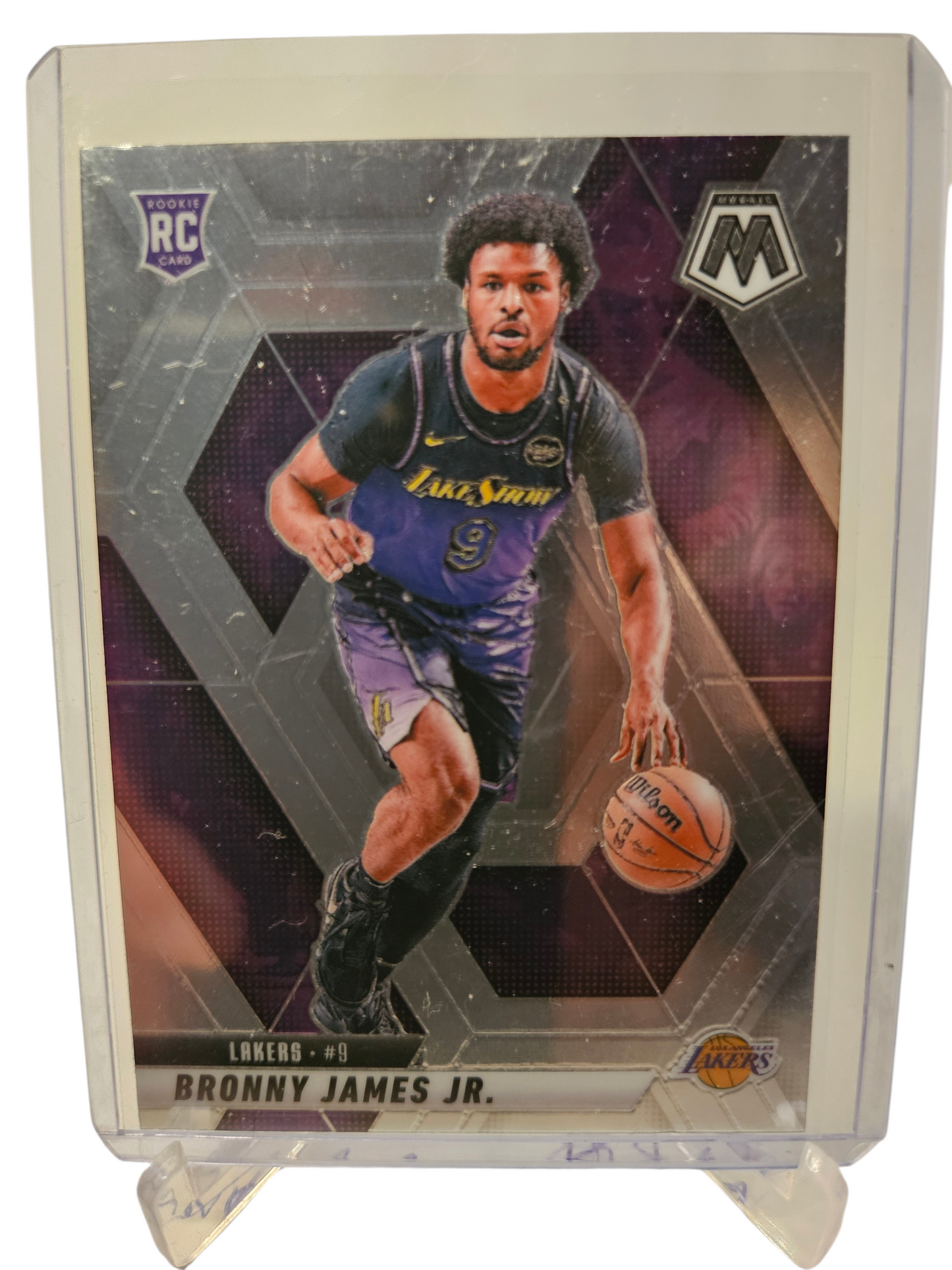 2024-25 Panini Mosaic #214 Bronny James Rookie Card