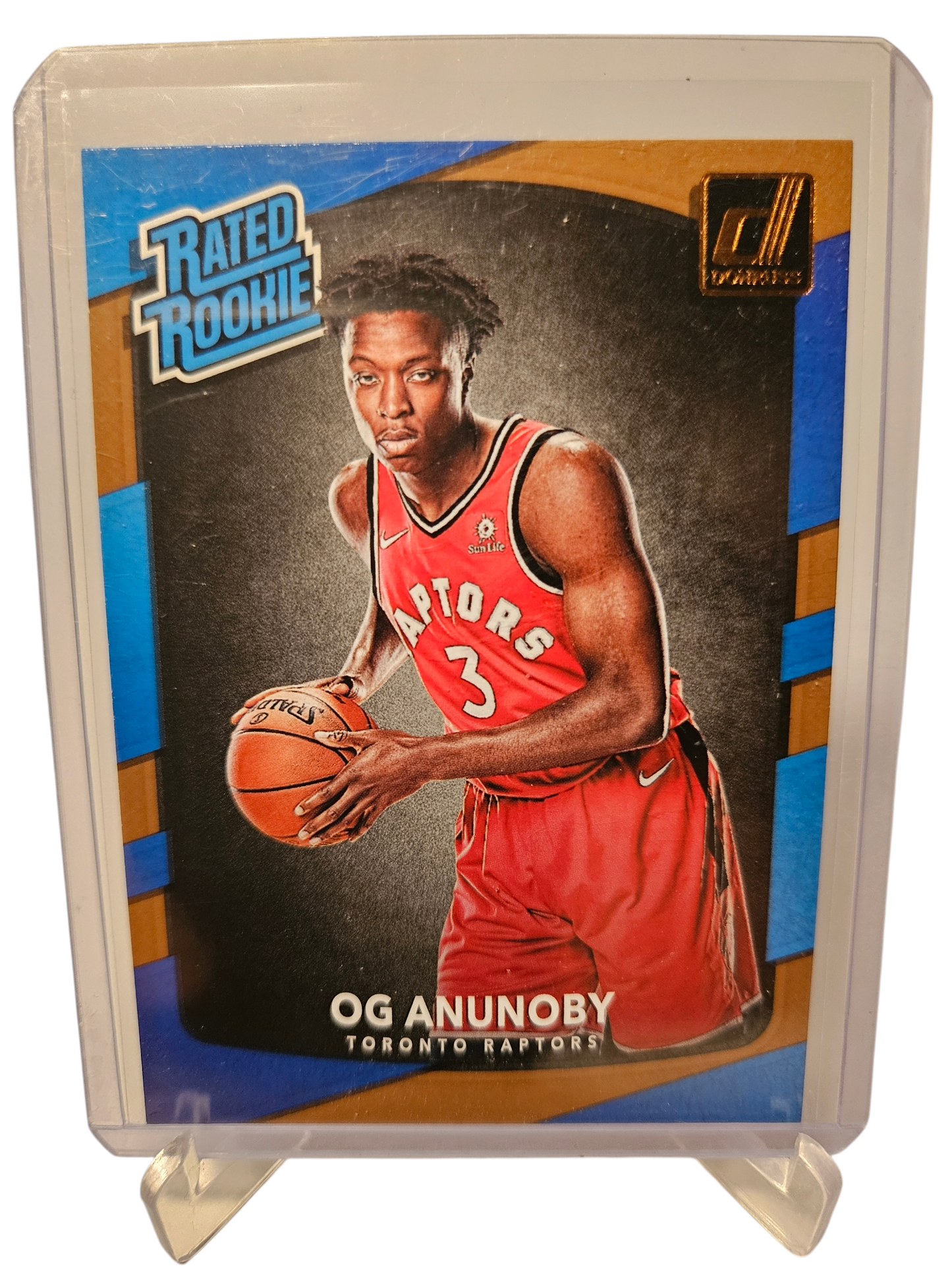 2017-18 Panini Donruss #178 OG Anunoby Rookie Card