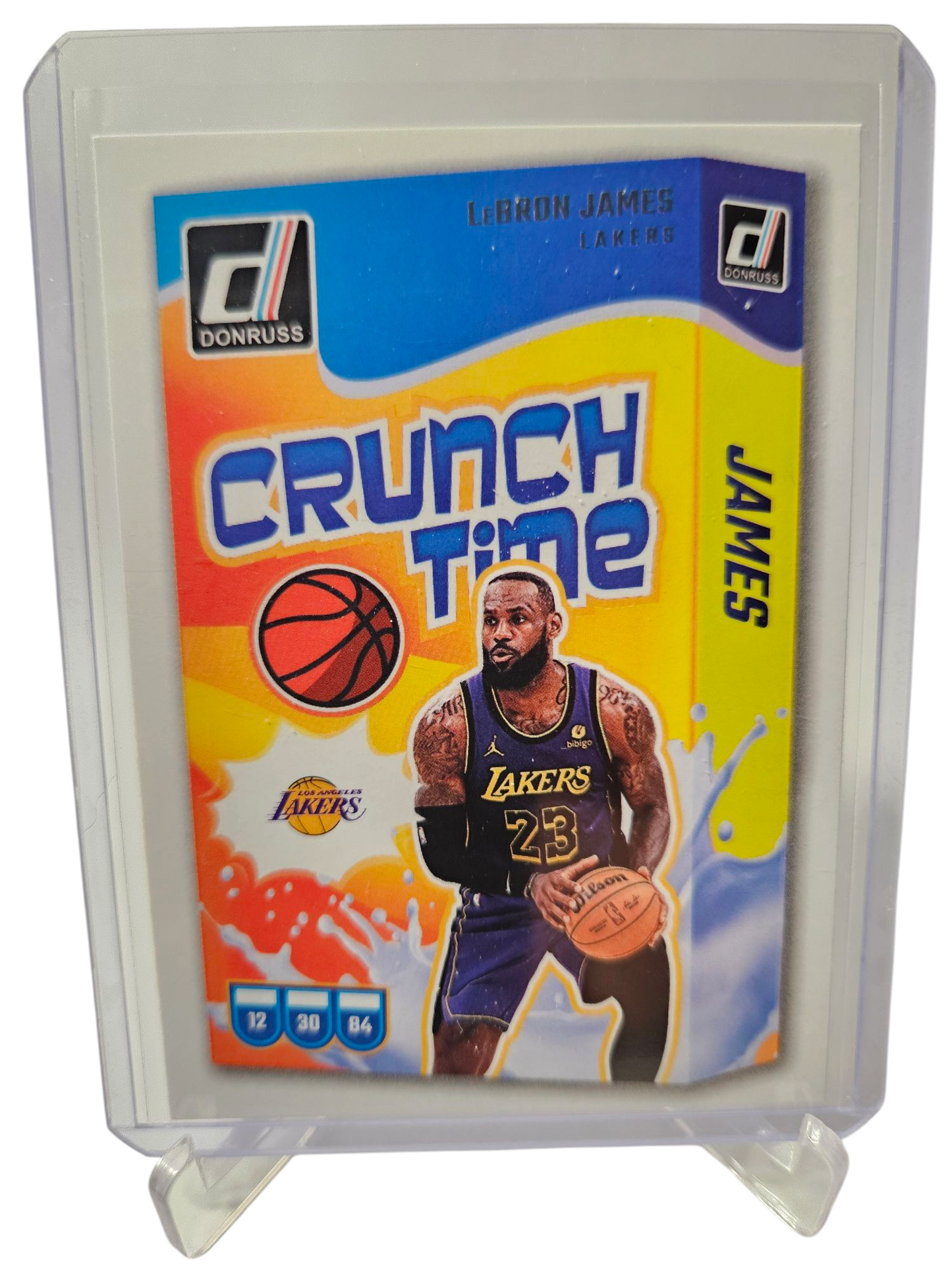 2024-25 Panini Donruss #4 Lebron James Crunch Time