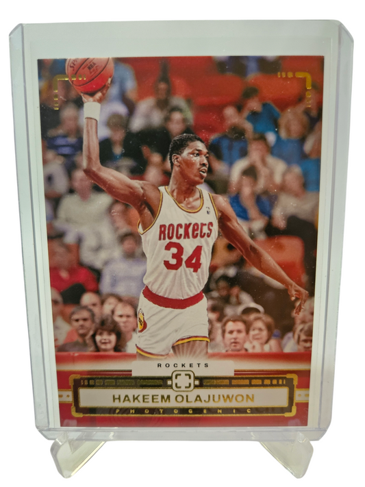 2023-24 Panini Photogenic #139 Hakeem Olajuwon