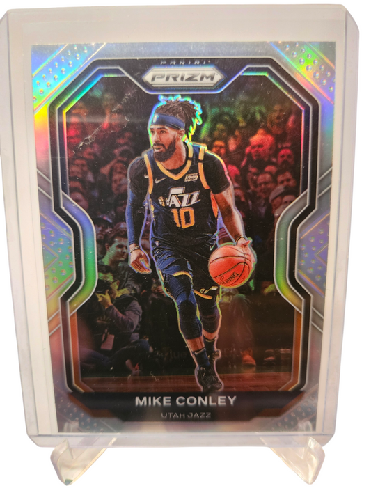 2020-21 Panini Prizm #198 Mike Conley Silver Prizm