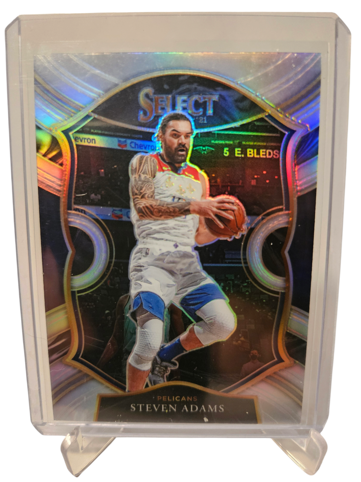 2020-21 Panini Select #19 Steven Adams Silver Prizm