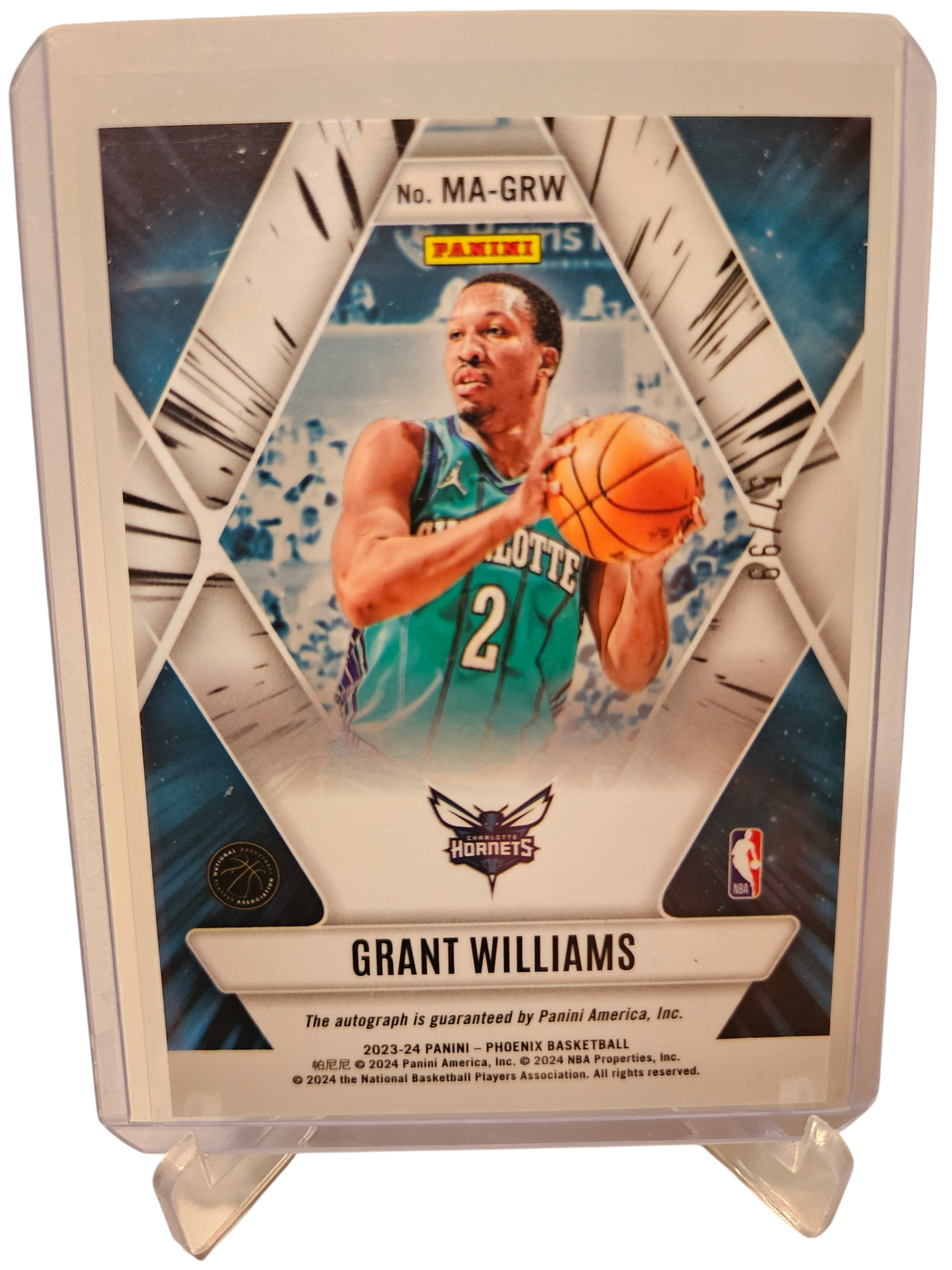 2023-24 Panini Phoenix #MA-GRW Grant Williams Mythical Autograph 57/99