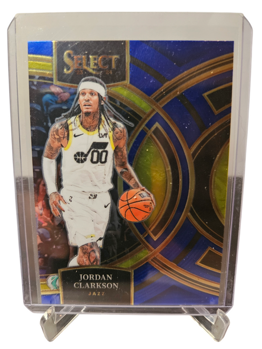 2023-24 Panini Select #168 Jordan Clarkson Premier Blue