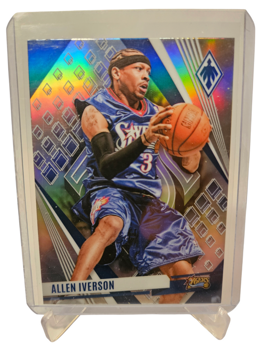 2023-24 Panini Phoenix #8 Allen Iverson Silver Holo