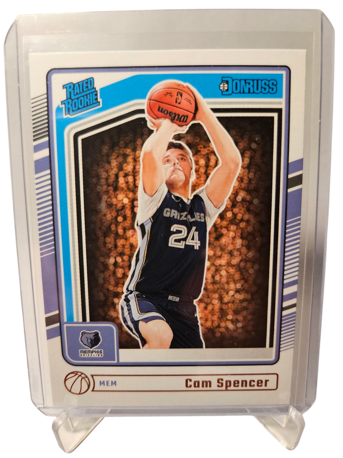 2024-25 Panini Donruss #235 Cam Spencer Rookie Card