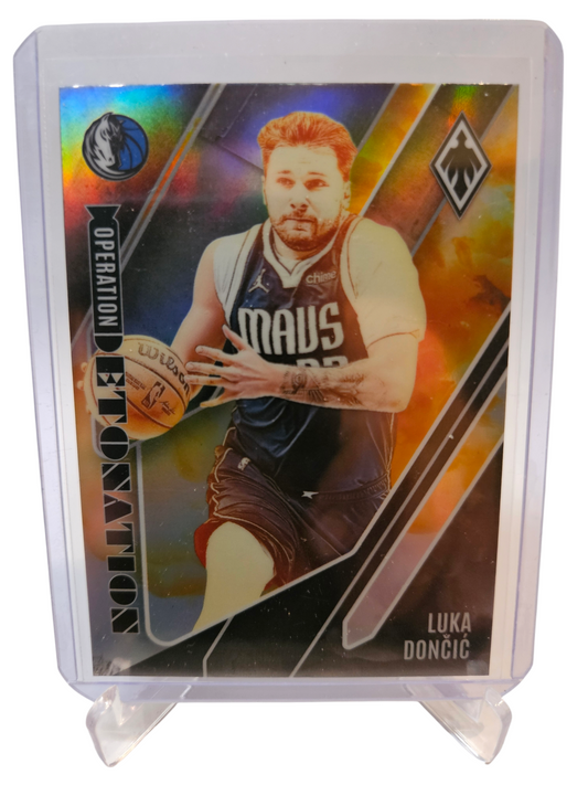 2023-24 Panini Phoenix #22 Luka Doncic Operation Detonation