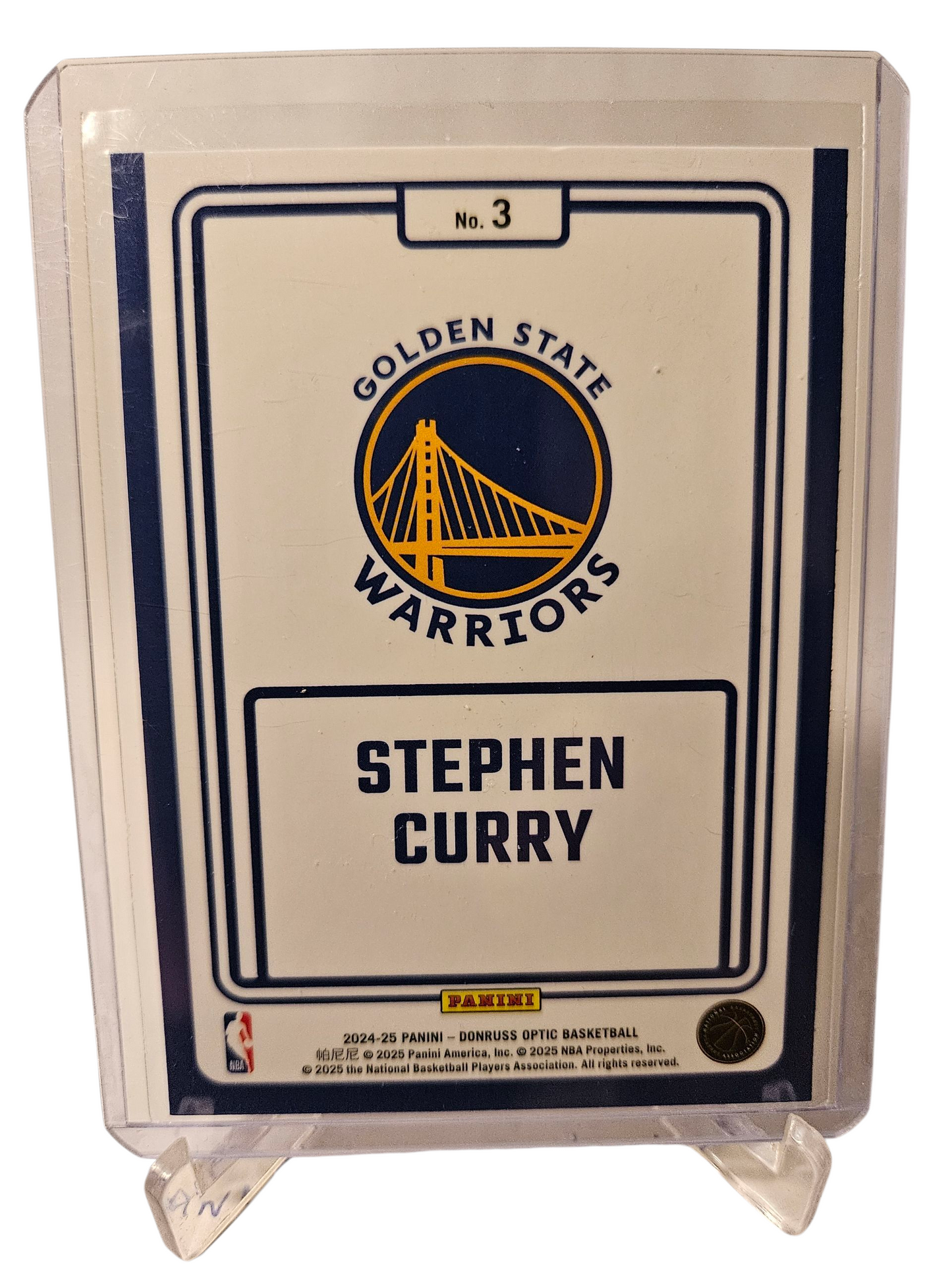 2024-25 Panini Donruss Optic #3 Stephen Curry Winner Stays