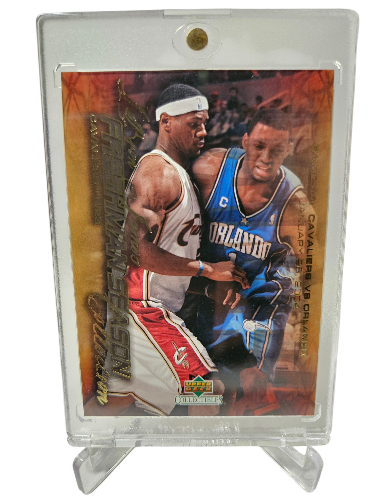 2004 Upper Deck #43 Lebron James Rookie Card Freshman Season