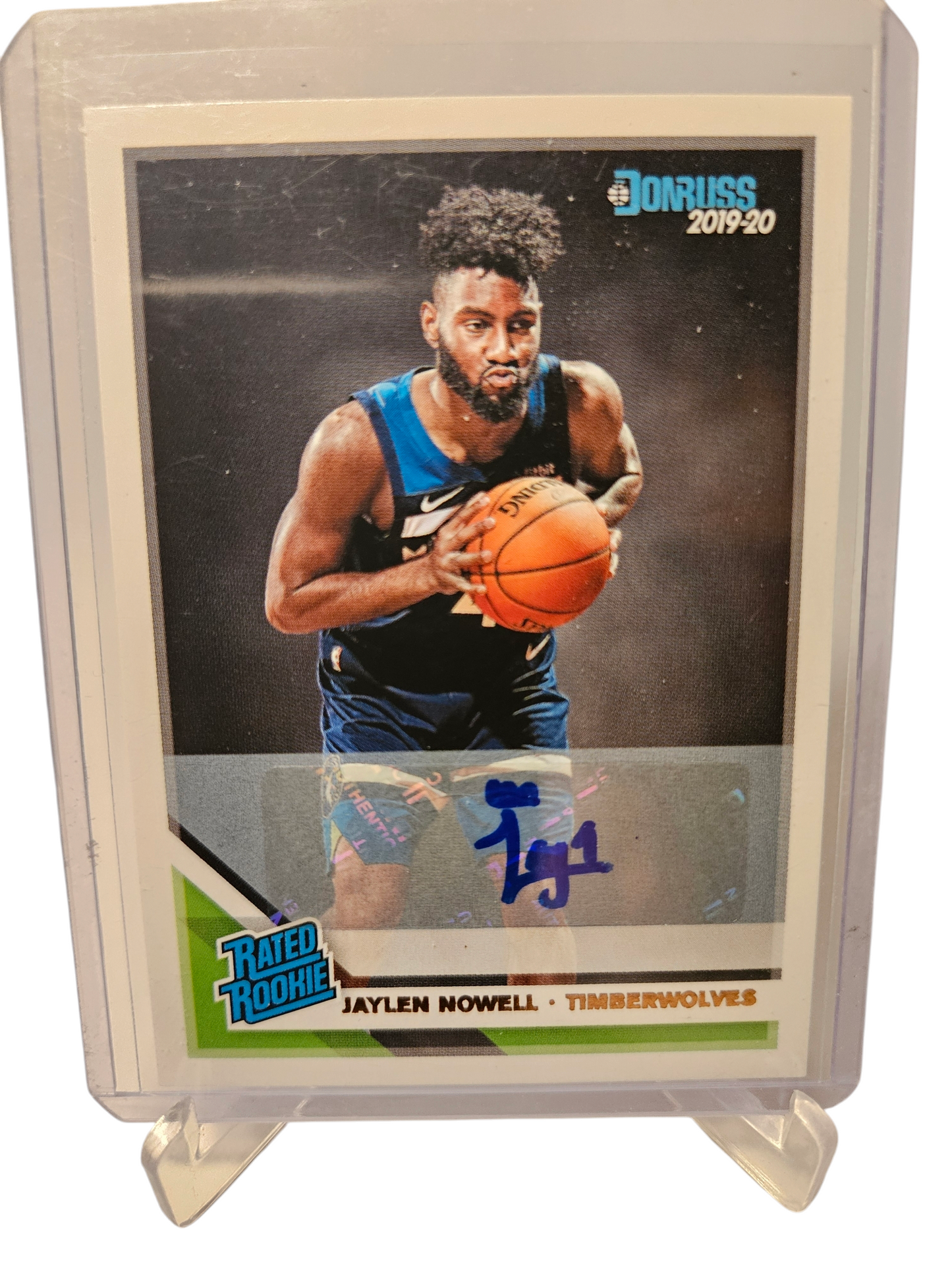 2019-20 Panini Donruss #240 Jaylen Nowell Rated Rookie Autograph