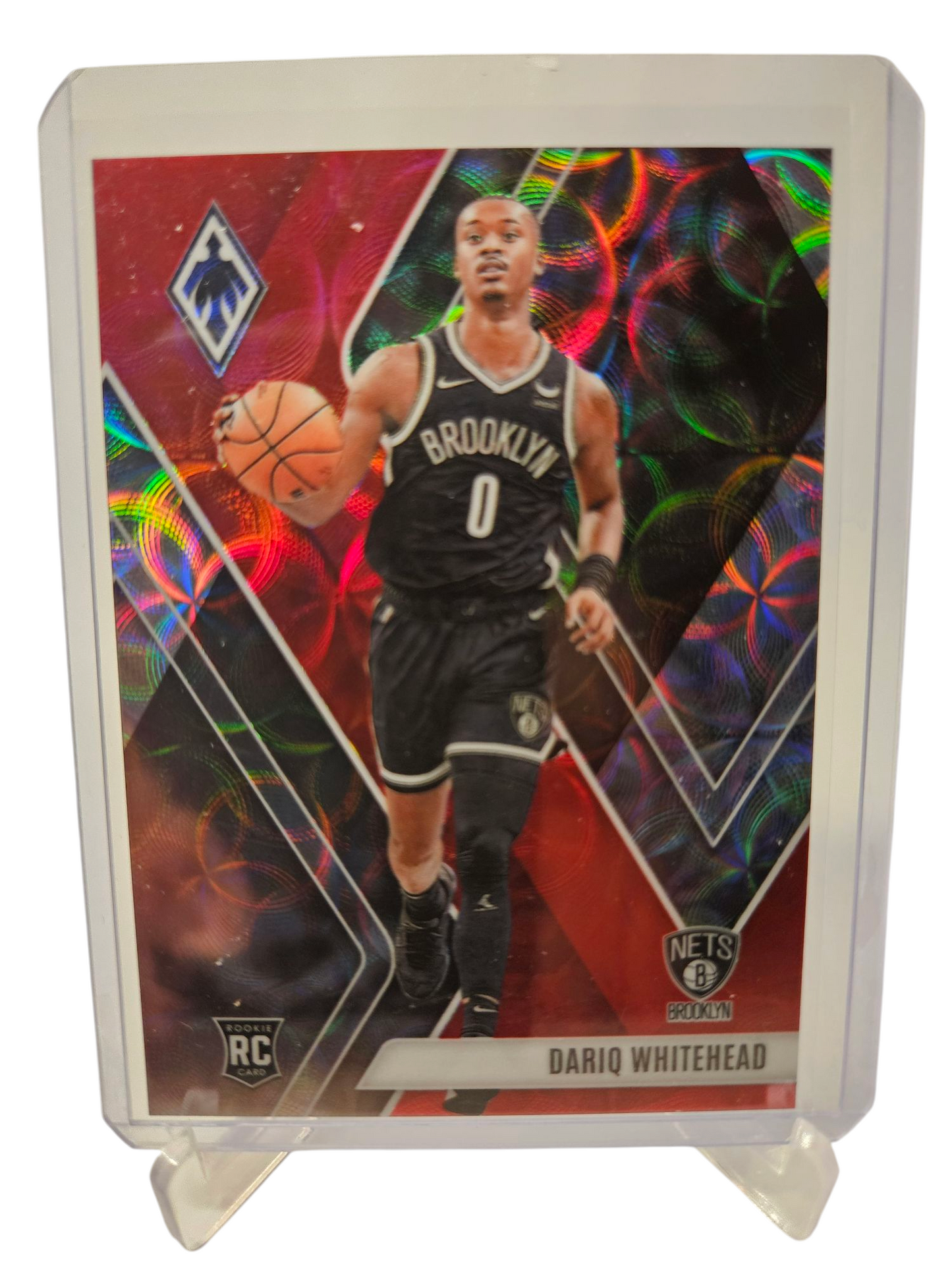 2023-24 Panini Phoenix #261 Dariq Whitehead Rookie Card Red Scope Holo