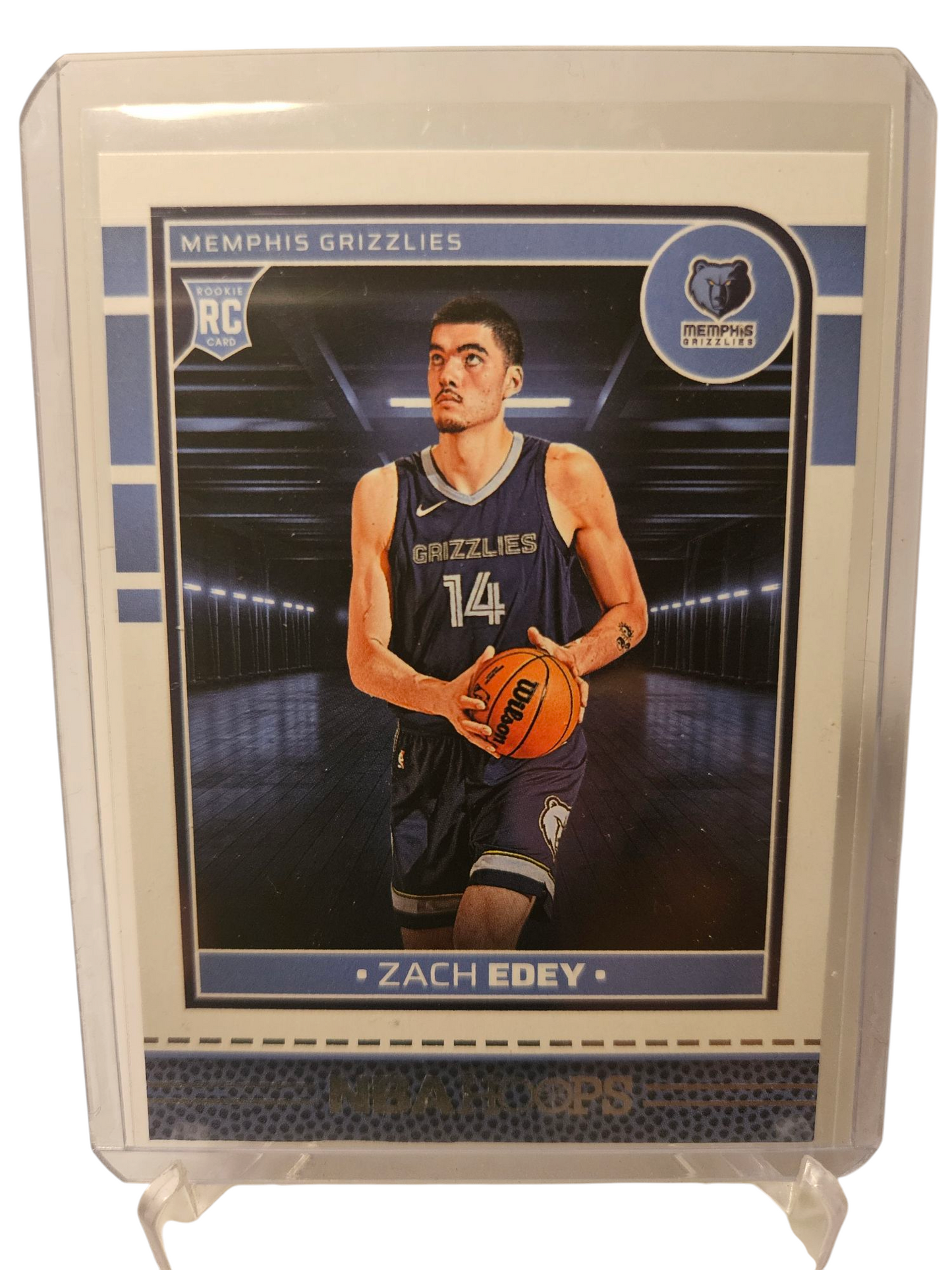 2024-25 Panini Hoops #239 Zach Edey Rookie Card