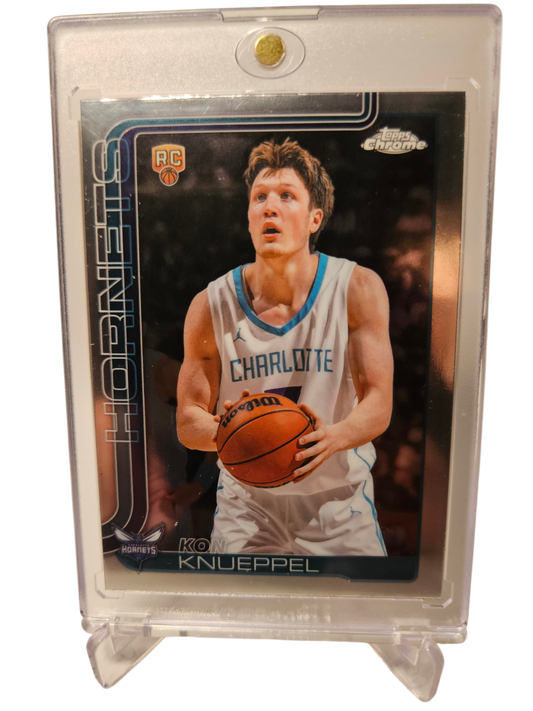 2025 Topps Chrome #254 Kon Knueppel Rookie Card