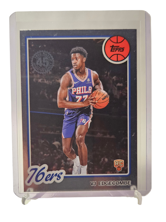 2025 Topps #80BK-96 VJ Edgecombe Rookie Card Topps 45th Anniversary