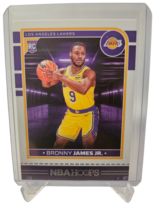 2024-25 Panini Hoops #280 Bronny James JR Rookie Card