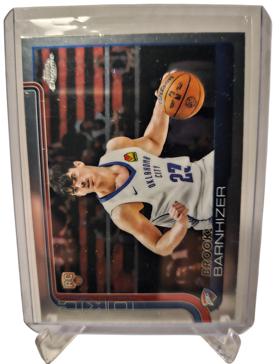 2025 Topps Chrome #295 Brooke Barnhizer Rookie Card