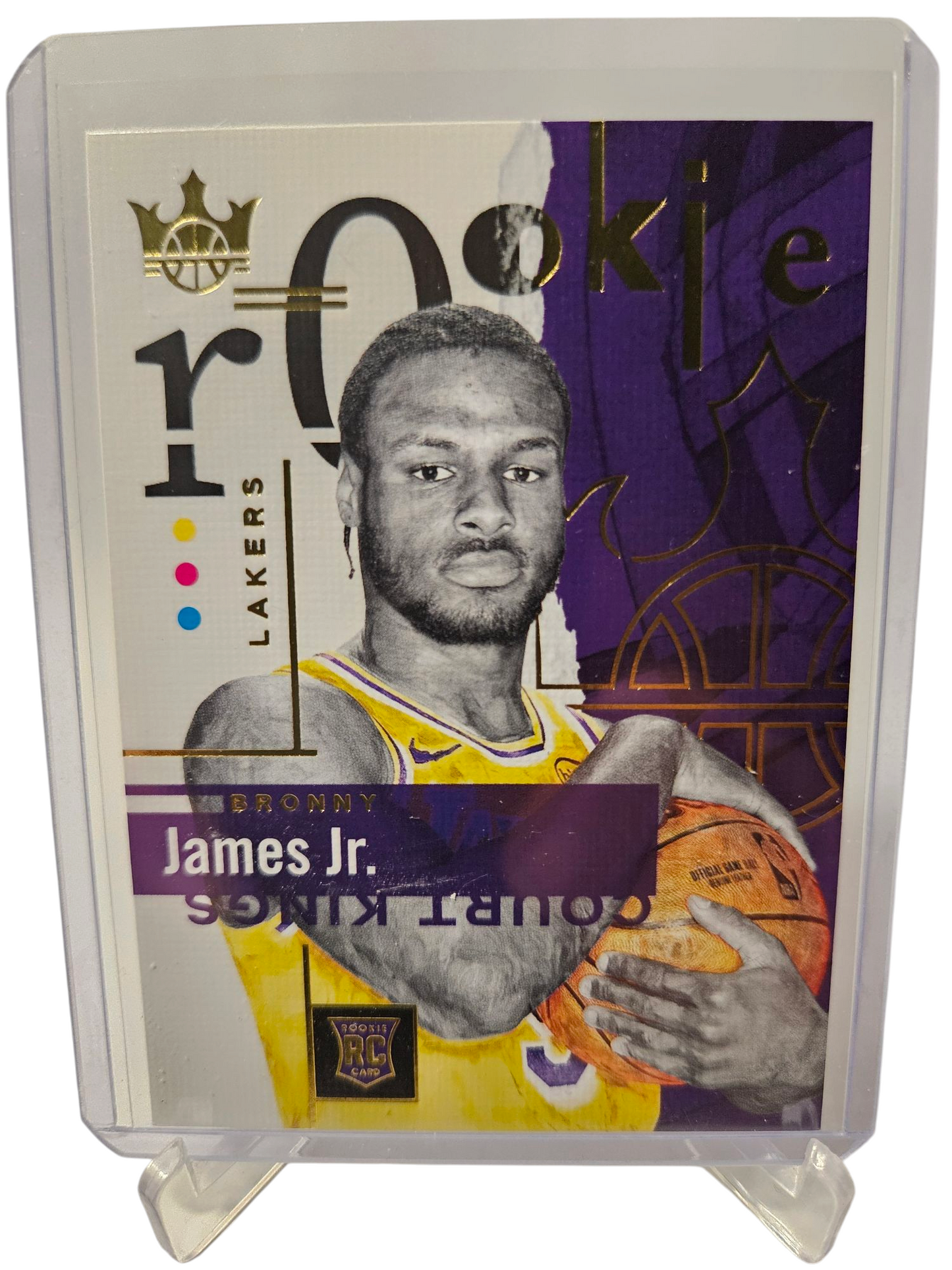 2024-25 Panini Court Kings #124 Bronny James JR Rookies I