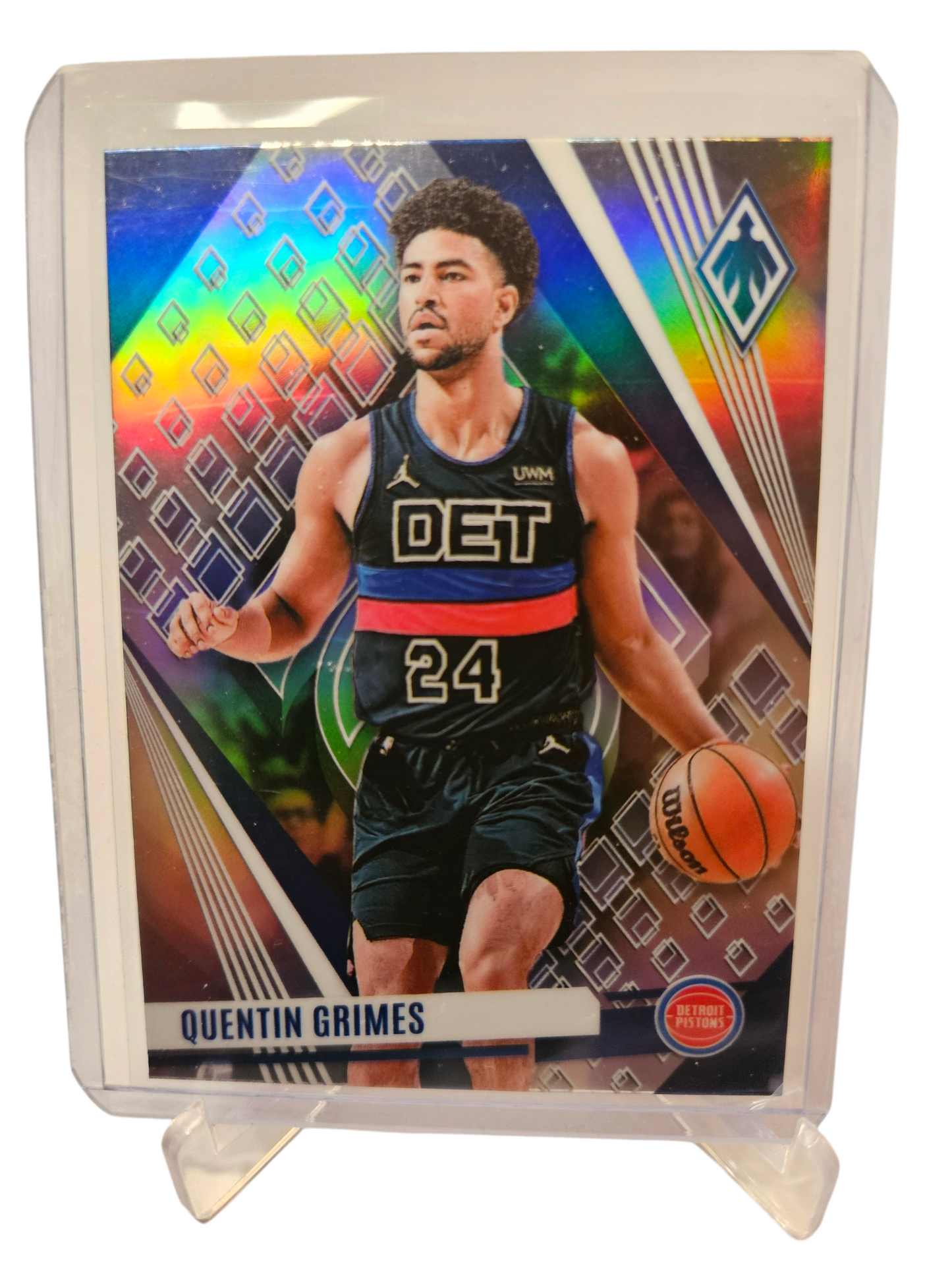 2023-24 Panini Phoenix #190 Quentin Grimes Silver Holo