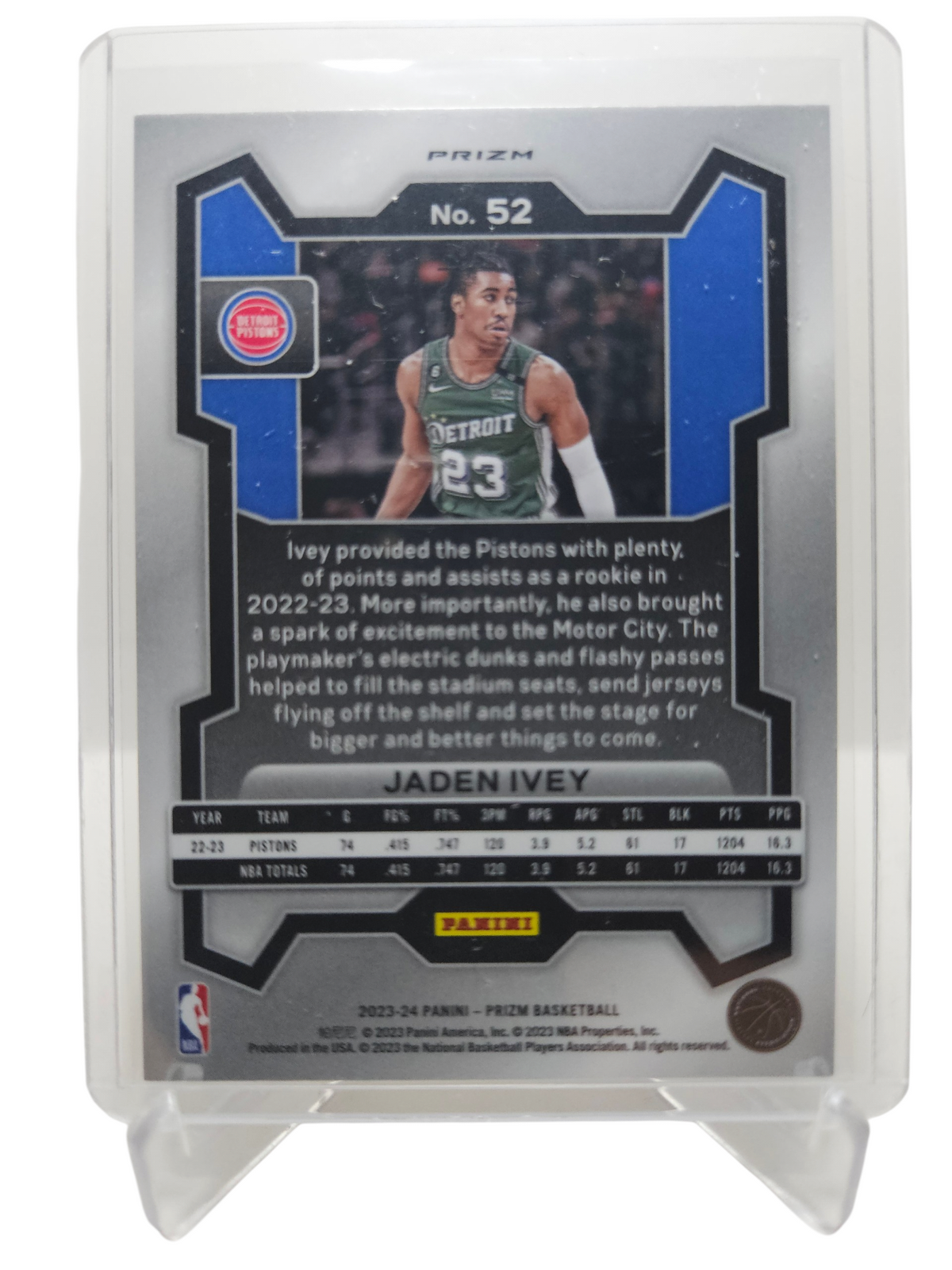 2023-24 Panini Prizm (Sparkle Pack) #52 Jaden Ivey Red Sparkle Prizm