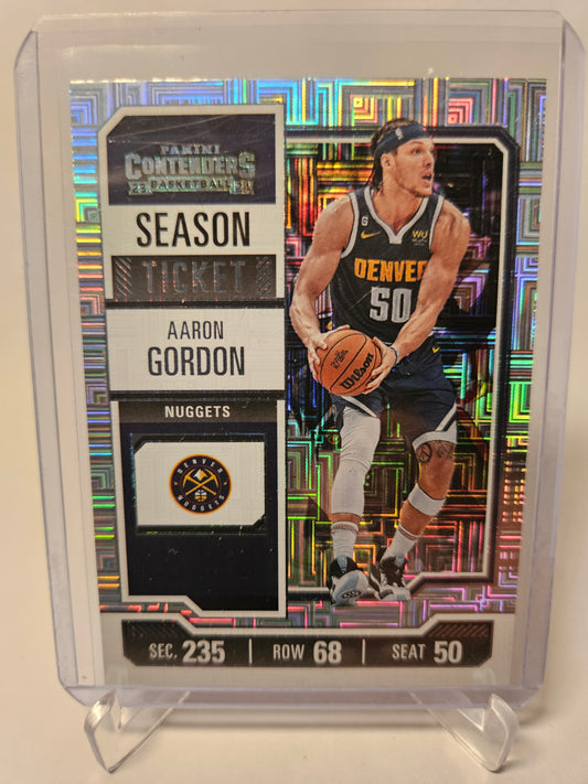 2023-24 Panini Contenders #47 Aaron Gordon Season Ticket