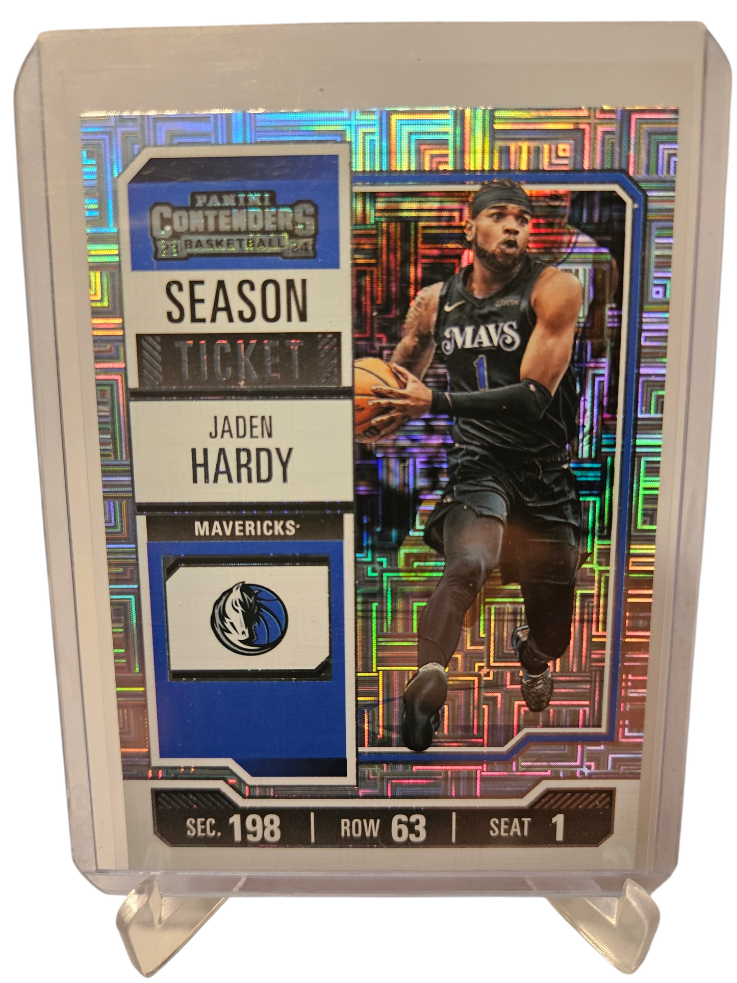 2023-24 Panini Contenders #51 Jaden Hardy Season Ticket