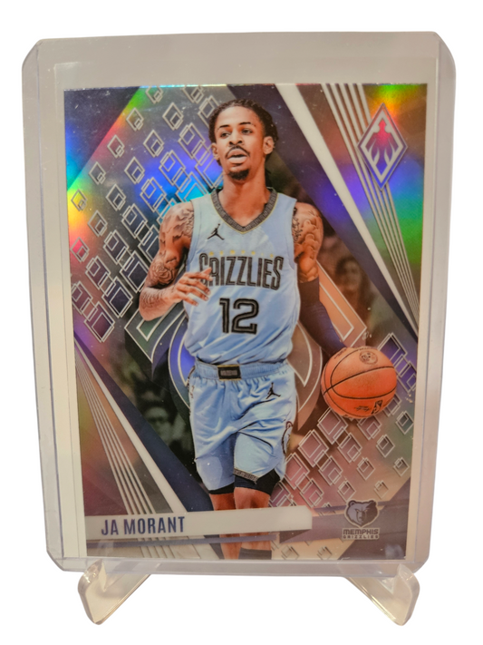 2023-24 Panini Phoenix #35 JA Morant Silver Holo