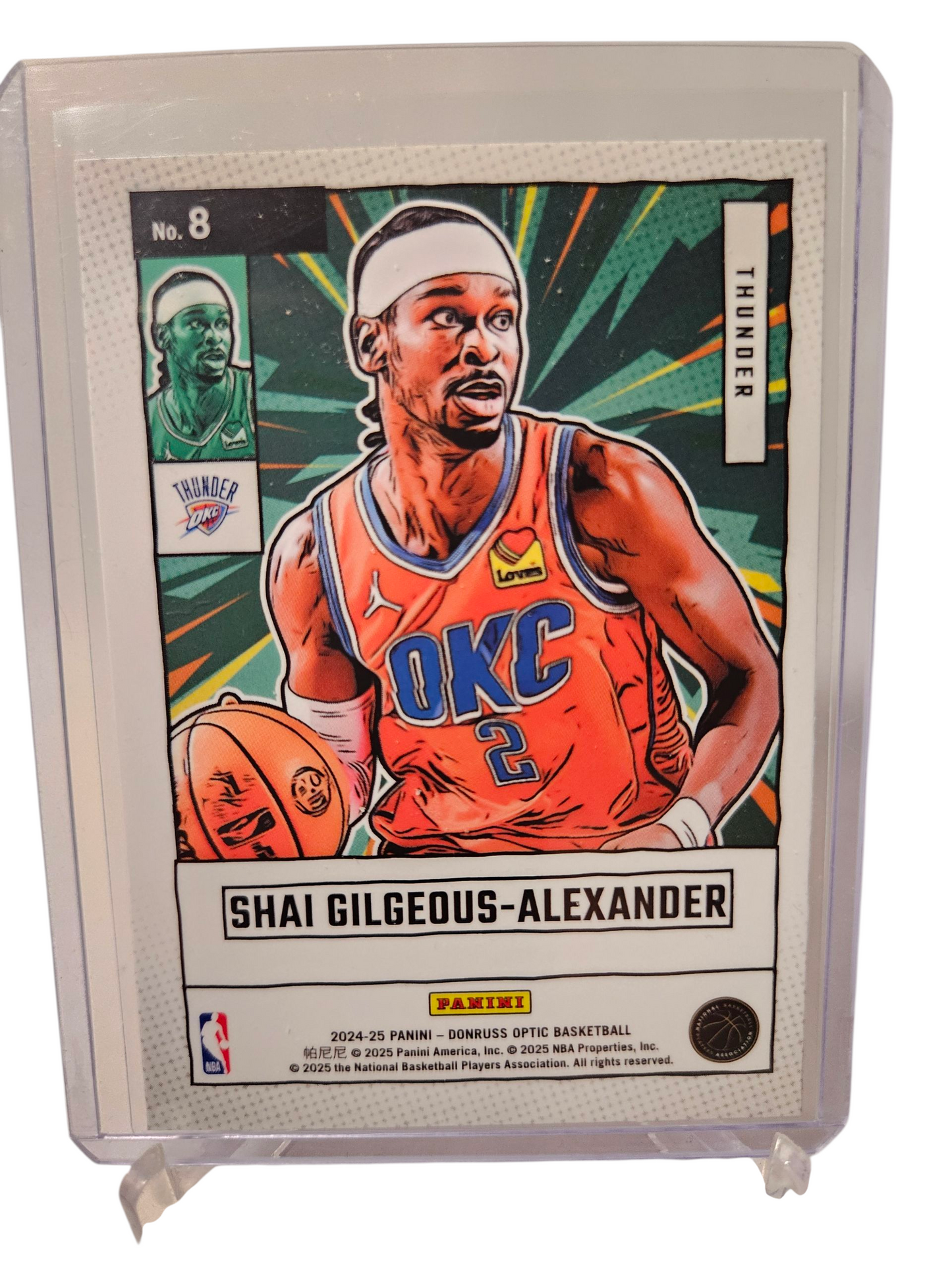 2024-25 Panini Donruss Optic #8 Shai Gilgeous-Alexander Net Marvels