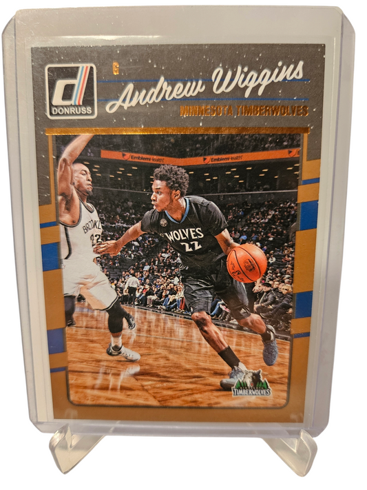 2016-17 Panini Donruss #125 Andrew Wiggins Second Year Card