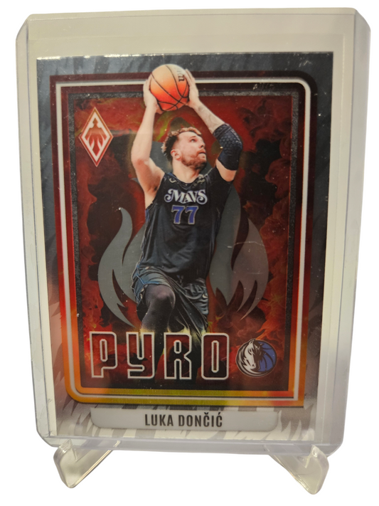 2023-24 Panini Phoenix #1 Luka Doncic Pyro
