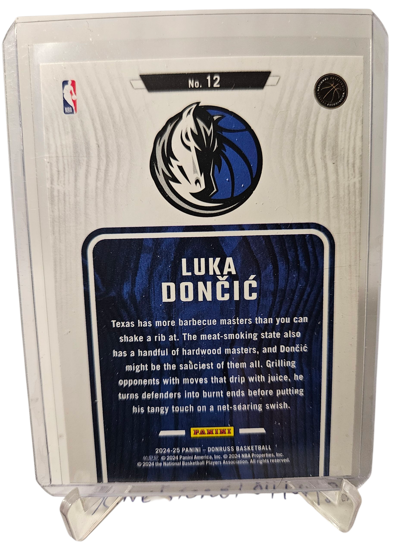 2024-25 Panini Donruss #12 Luka Doncic Hardwood Masters