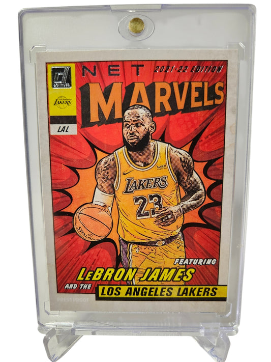 2021-22 Panini Donruss #2 Lebron James Net Marvels