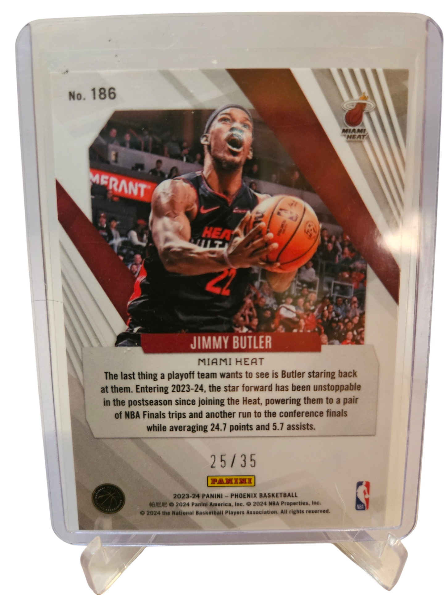 2023-24 Panini Phoenix #186 Jimmy Butler Blue 25/35