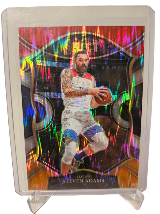 2020-21 Panini Select #19 Steven Adams Orange Flash Prizm