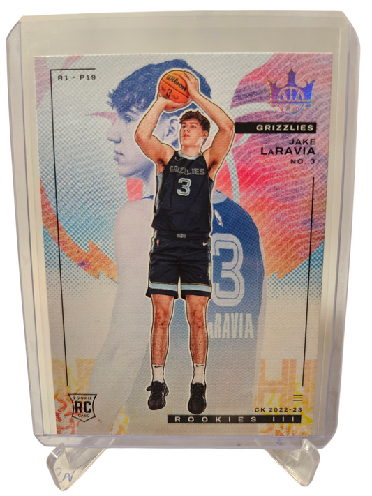 2022-23 Panini Court Kings #139 Jake LaRavia Rookies III