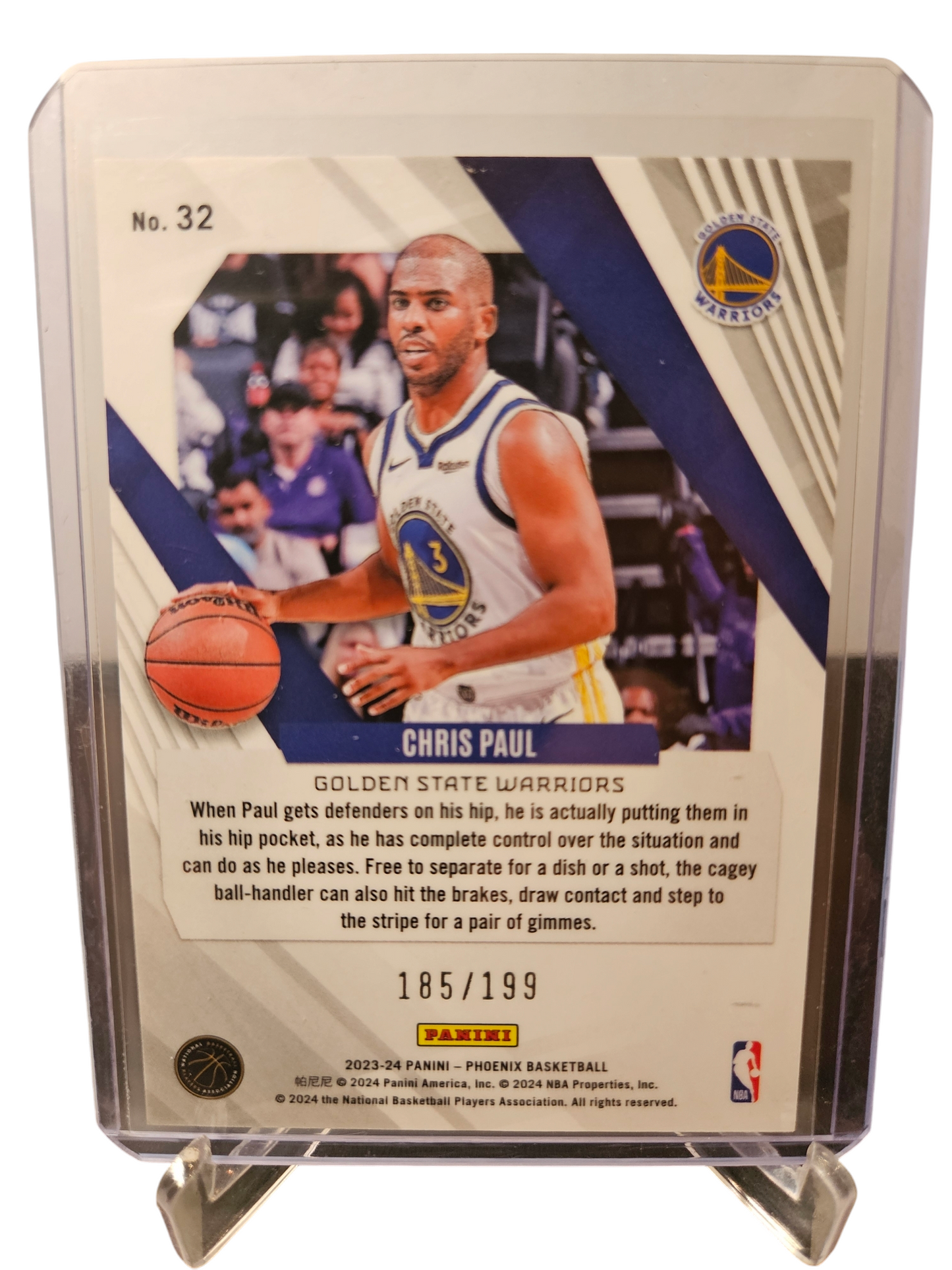 2023-24 Panini Phoenix #32 Chris Paul Red 185/199