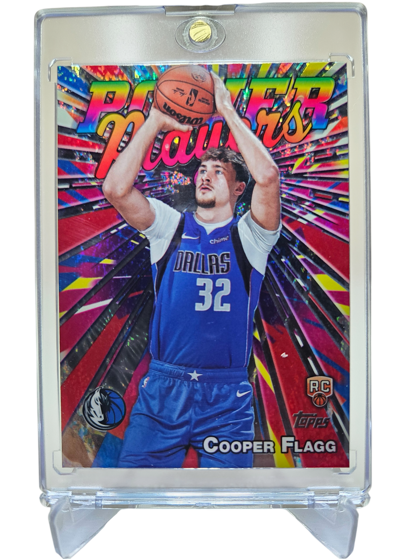 2025-26 Topps #PP-16 Cooper Flag Rookie Card Power Players Holo Foil