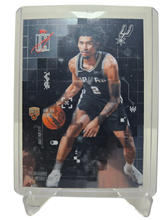 2025-26 Topps Signature Class #AF-2 Dylan Harper Rookie Card After Image Chrome