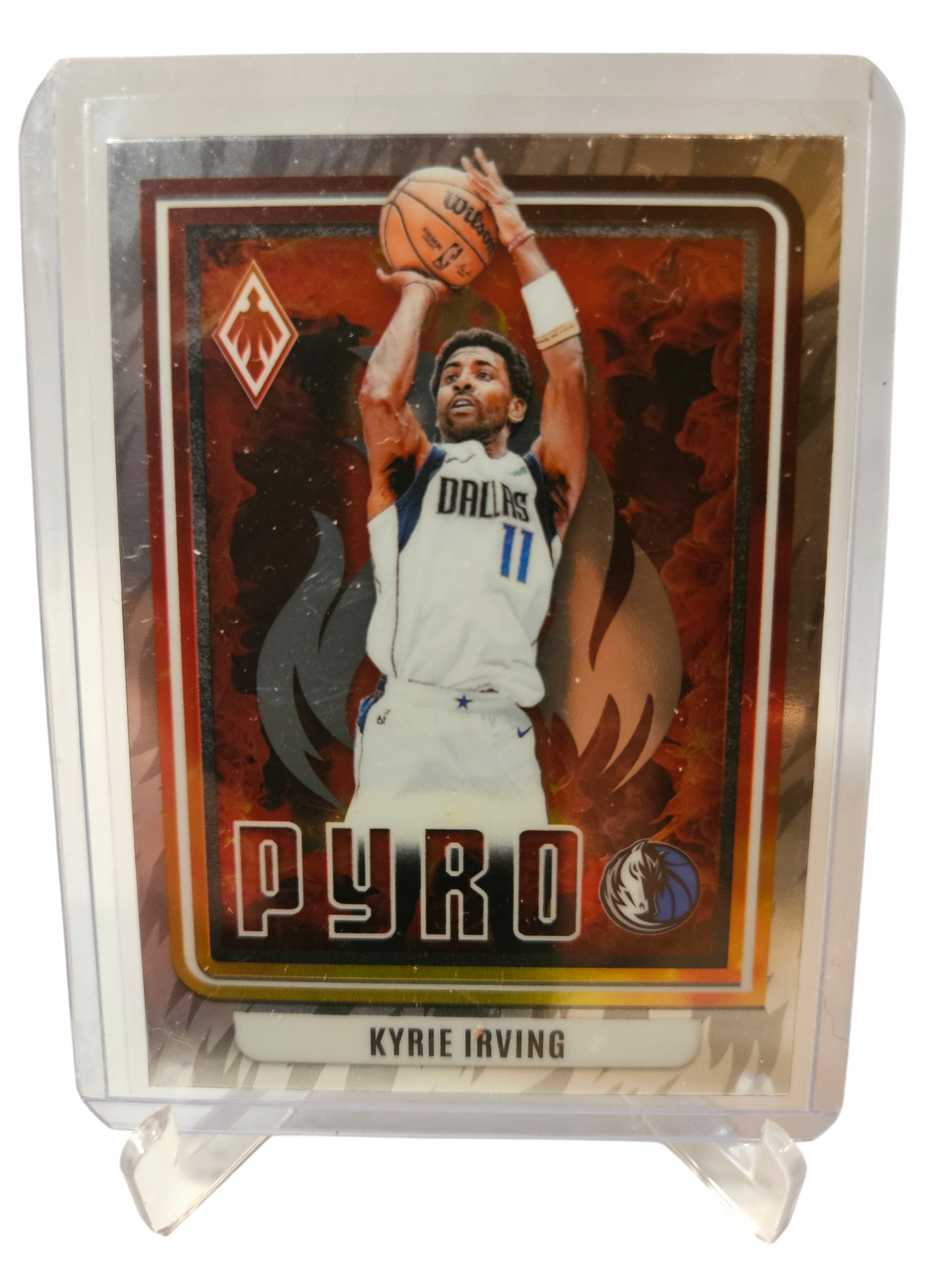 2023-24 Panini Phoenix #22 Kyrie Irving Pyro