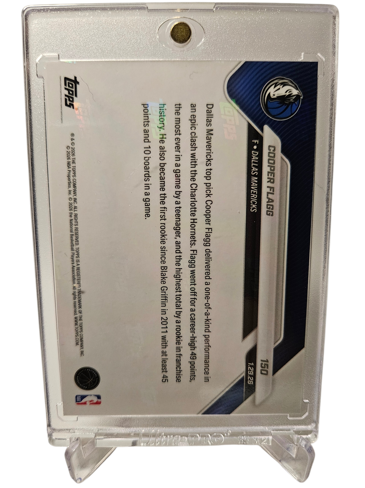 2025 Topps Now #150 Cooper Flag Rookie Card