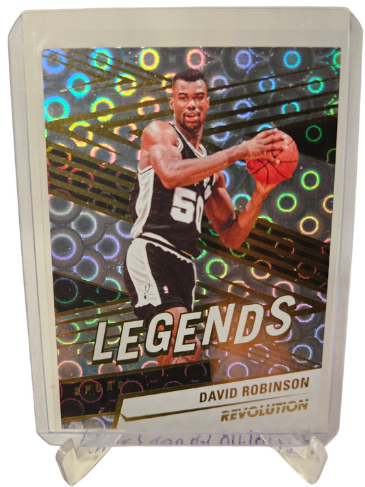 2024-25 Panini Revolution #157 David Robinson Legends Groove
