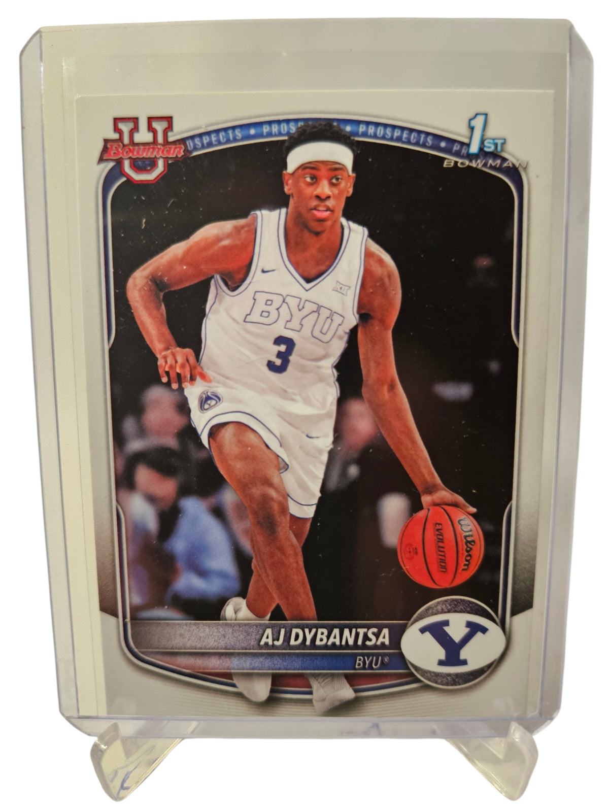 2025 Topps Bowman #BPP-1 AJ Dybantsa 1st Bowman No1 Draft Pick