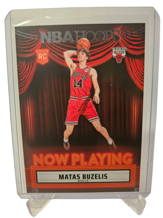 2024-25 Panini Hoops #1 Matas Buzelis Rookie Card Now Playing