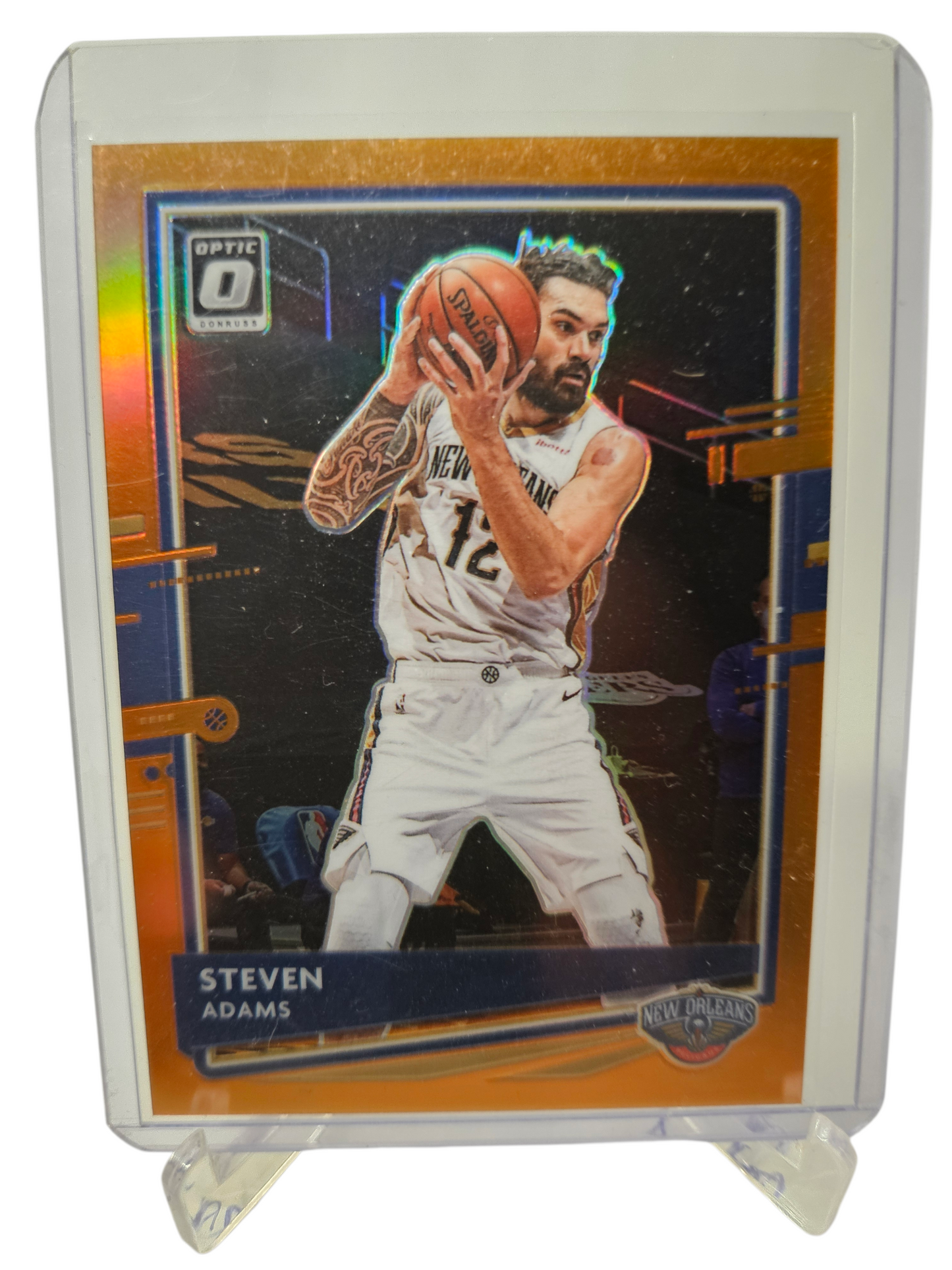 2020-21 Panini Donruss Optic #37 Steven Adams Orange Prizm 111/199