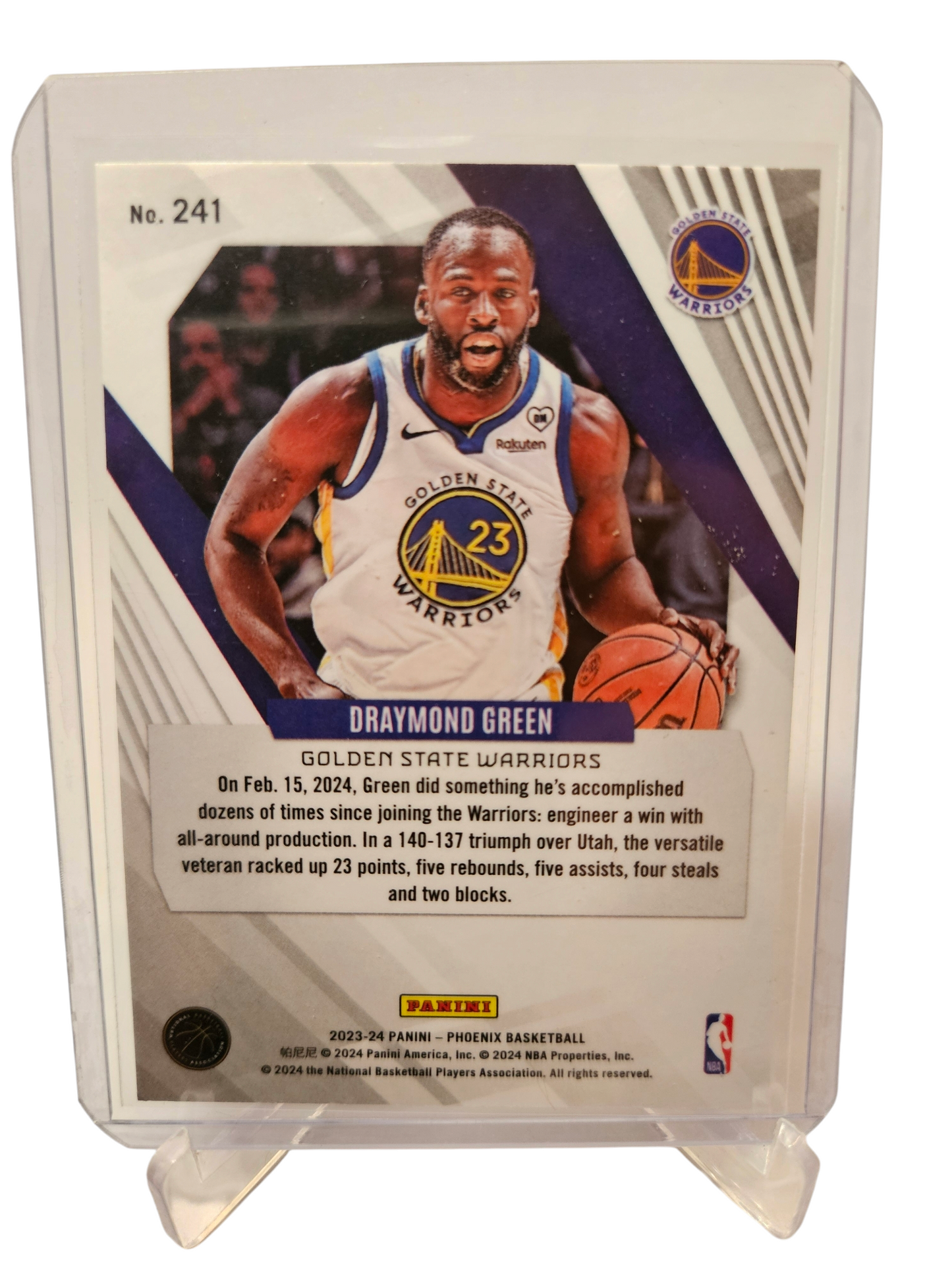 2023-24 Panini Phoenix #241 Draymond Green Silver Holo