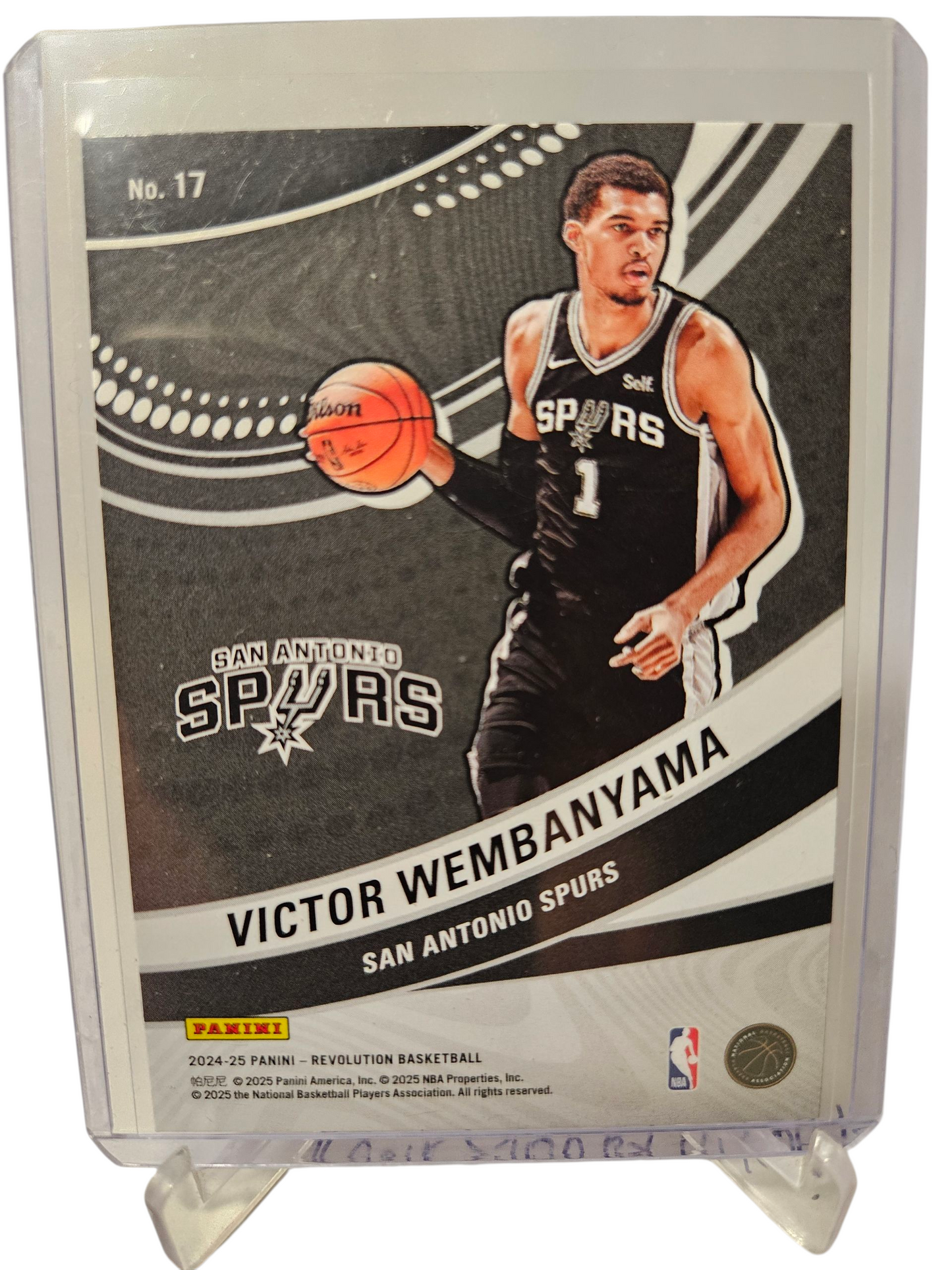 2024-25 Panini Revolution #17 Victor Wembanyama Star Vortex