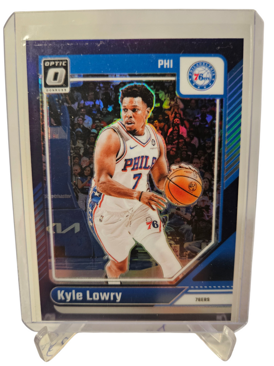 2024-25 Panini Donruss Optic #73 Kyle Lowry Purple Holo Prizm