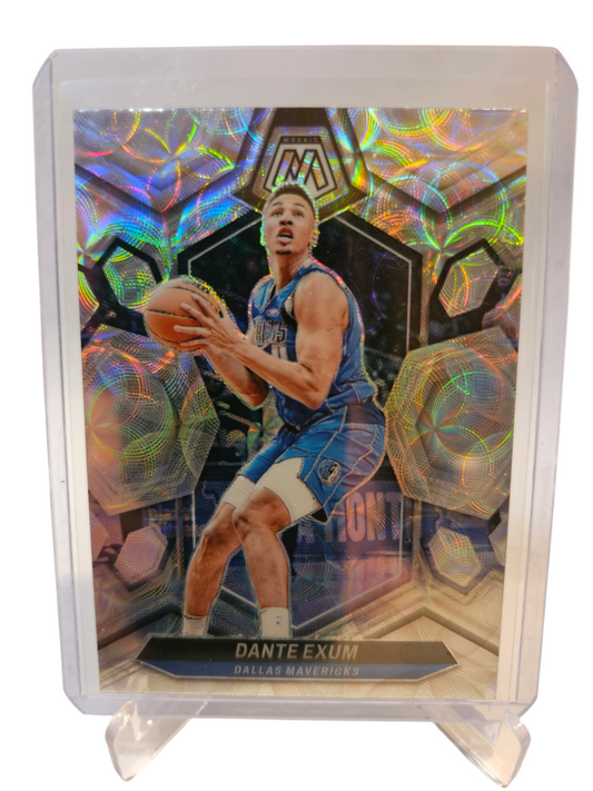 2023-24 Panini Mosaic International #146 Dante Exum Silver Scope Prizm