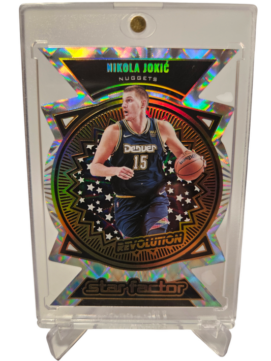 2021-22 Panini Revolution #11 Nikola Jokic Star Factor Case Hit SSP